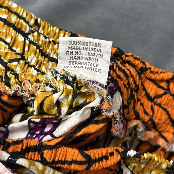 Advance Apparels Skirt Free Size 100% Cotton Tribal Chevron Boho Festival Sweep - Picture 8 of 8